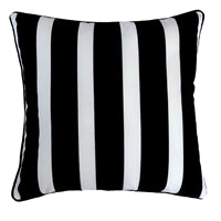 Stripe Black and White 50 x 50cm
