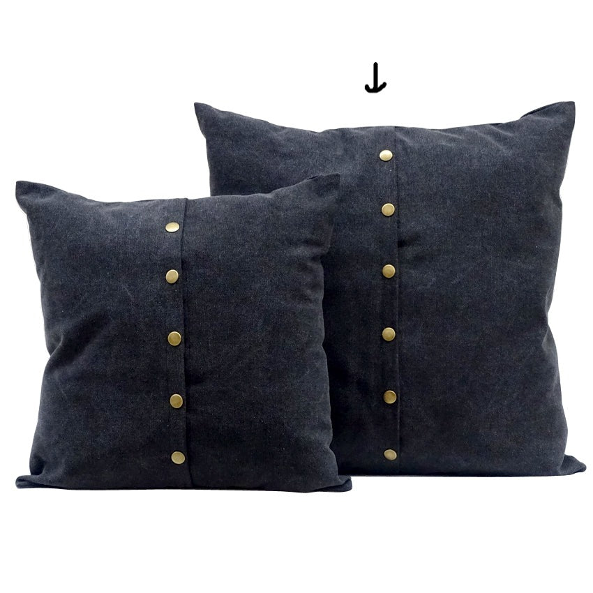 Franklin Black Cushion 50 cm