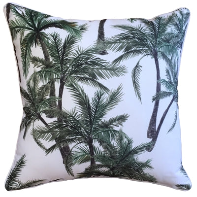 Vintage Palm White 60 x 60 cm