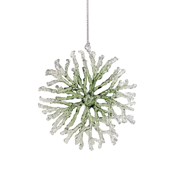 Green Frost Snow Flake