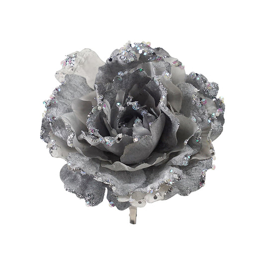 Peony Dark Silver