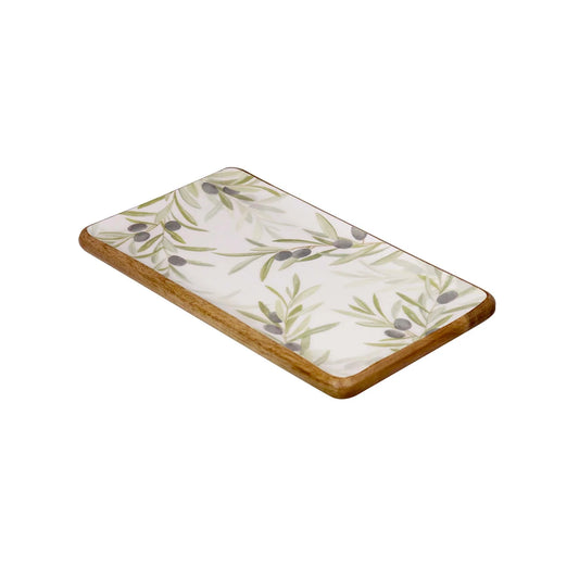 Olive Leaf Rectangle Platter 45x36
