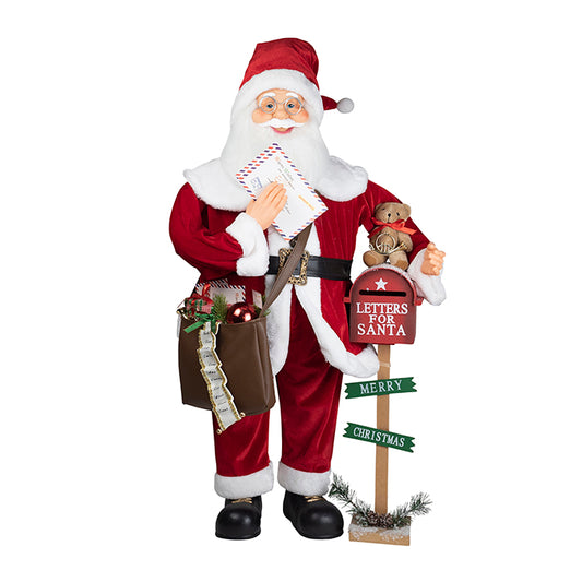 Fabric Santa X Large with Letterbox
