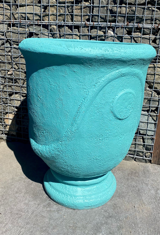 Fibreglass Urn Aqua Large
