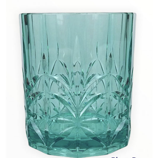 Crystal Cut Tumbler Sea Foam