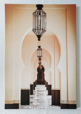 Moroccan Halls Outdoor Canvas