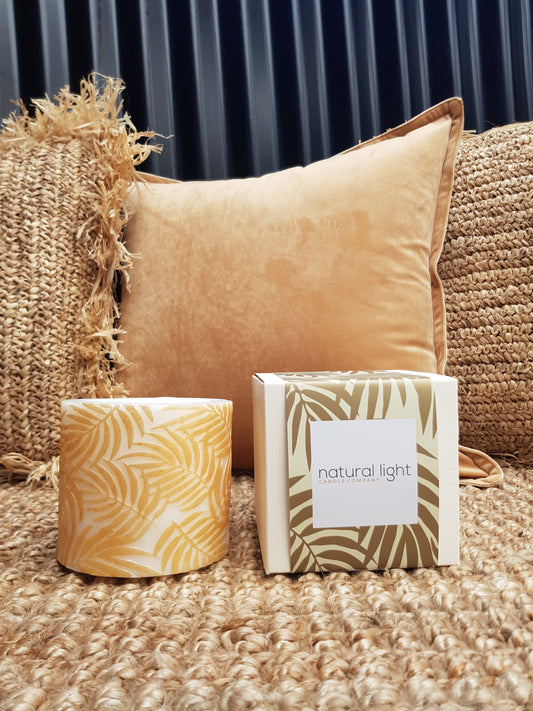 Palm Leaf Gold 4" Recessed