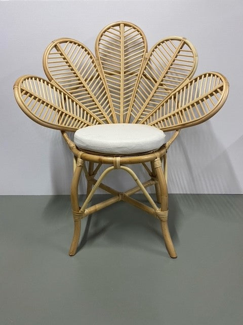 Peacock Rattan Chair with Cushion
