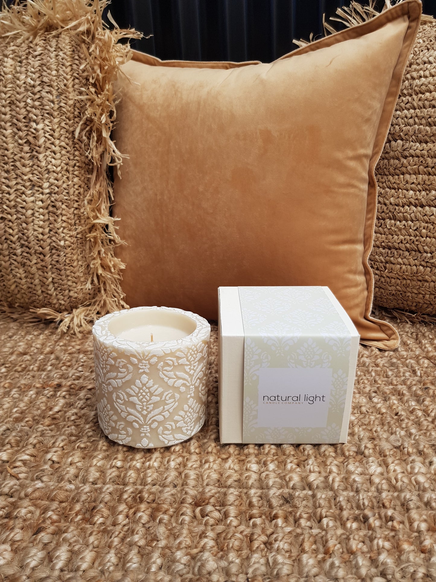 Pineapple Damask 3' Recessed