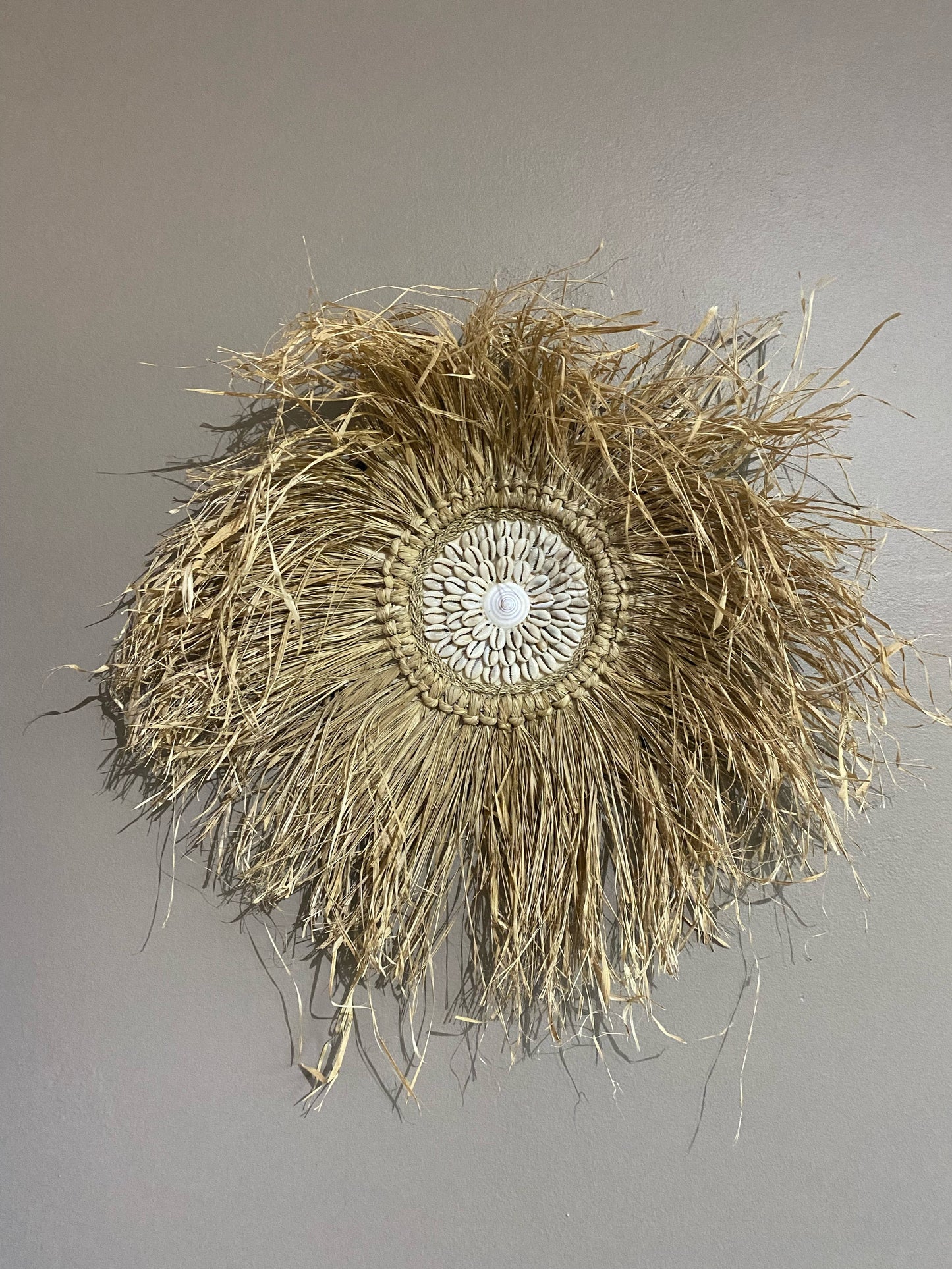 Rafia  Sun Wall Decor