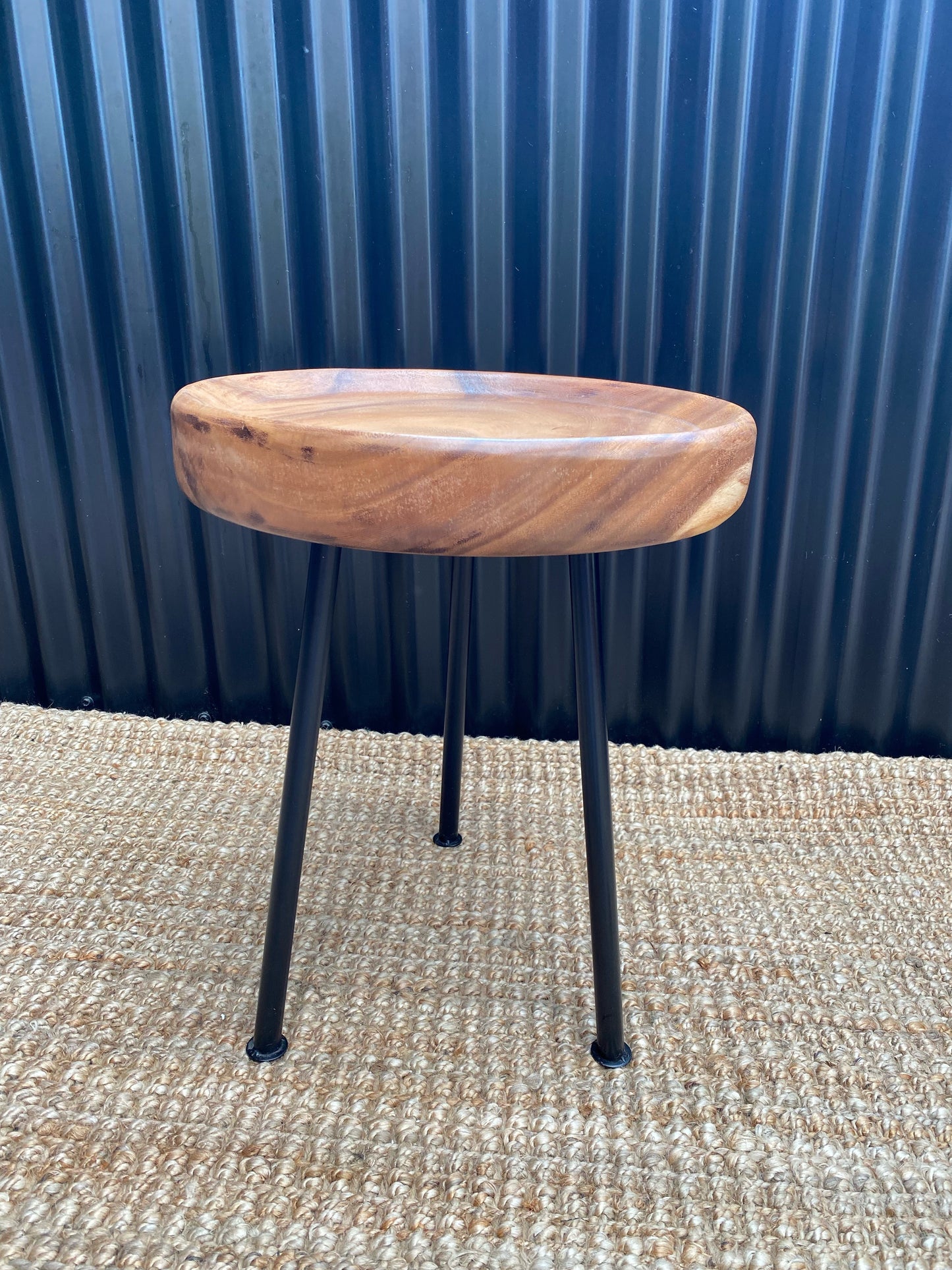 Round Teak side Table 40cm