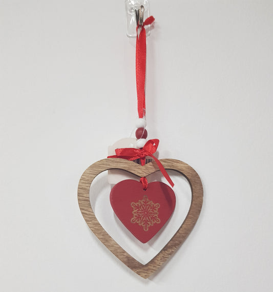 Red Nat Tree/Star/Bell 15cm