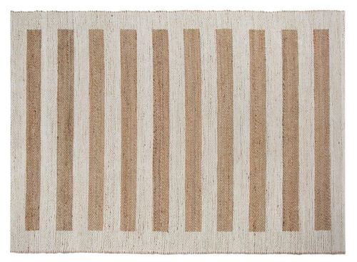 Tonk Jute White Rug  160 x 230 cm
