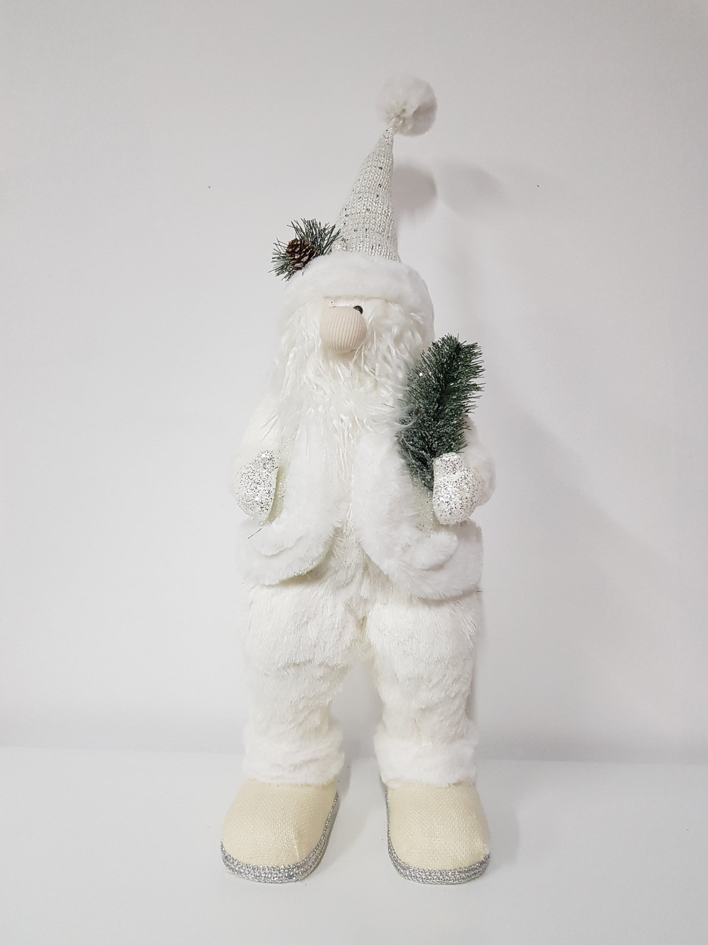 White Santa 55cm